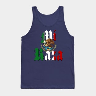 "Mi Raza" Mexican Flag Tank Top